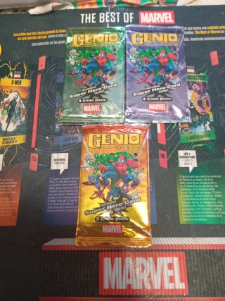 Genio Cards Marvel - Sobres Coleccionables