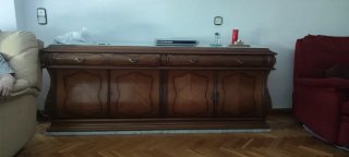 Mueble de salón madera maciza
