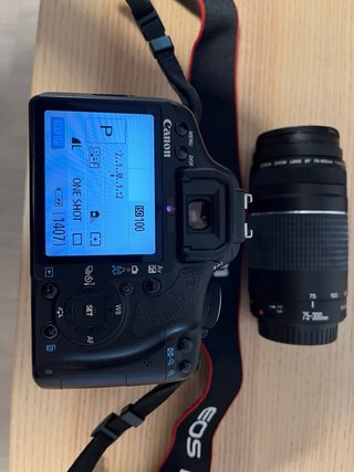 Canon EOS 500D Double Zoom Kit Cámara
