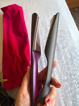 Plancha pelo LANDOT oro y rosa