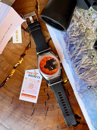 Reloj Diesel DZ4294 Negro Naranja