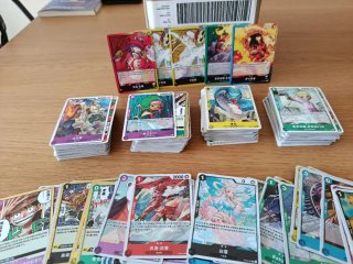 Lote 350 cartas One Piece OP-05