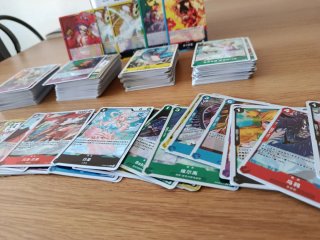 Lote 350 cartas One Piece OP-05