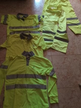 Ropa de trabajo reflectante