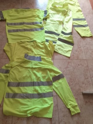Ropa de trabajo reflectante