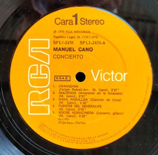 Manuel Cano - Concierto