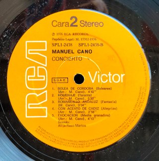 Manuel Cano - Concierto