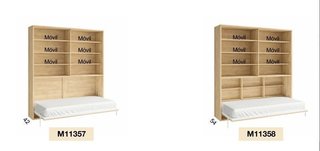 CAMA ABATIBLE 90×190 CON ARMARIO SUPERIOR XPL