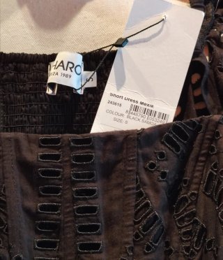 Vestido Mexik Charo Ruiz Negro