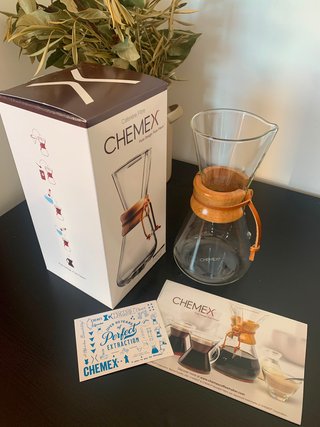 Cafetera Chemex Clásica 3 Tazas