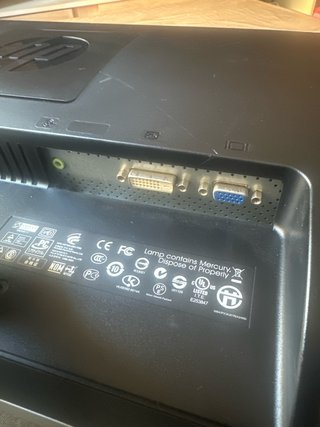 Monitor HP 2310i Negro/Plateado