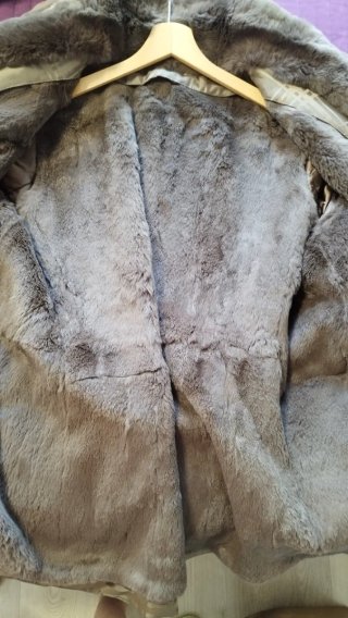 Elegante abrigo de mujer talla 44