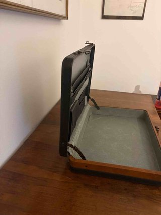 Valigetta 24 ore stile inglese - interno porta PC