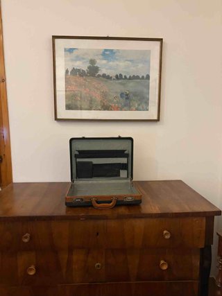 Valigetta 24 ore stile inglese - interno porta PC