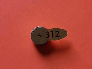 BATTERIE APPARECCHI ACUSTICI AUDIONOVA - TIPO 312