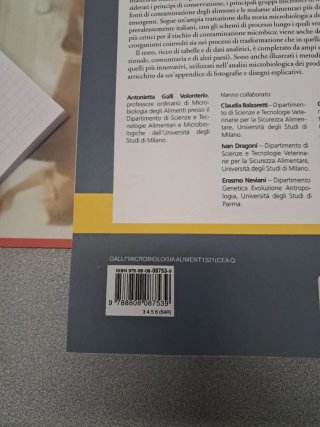 Microbiologia degli alimenti