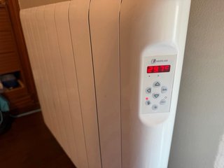 Radiador eléctrico blanco