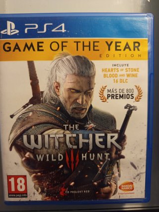 The Witcher 3 game of the year edition PS4