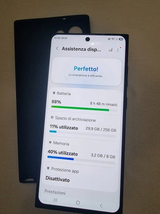 Samsung Galaxy S23 Ultra - Nero/Viola