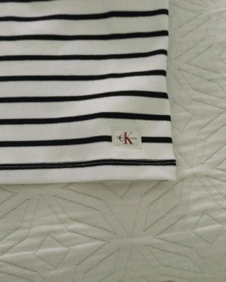 Vestido palabra de honor Calvin Klein