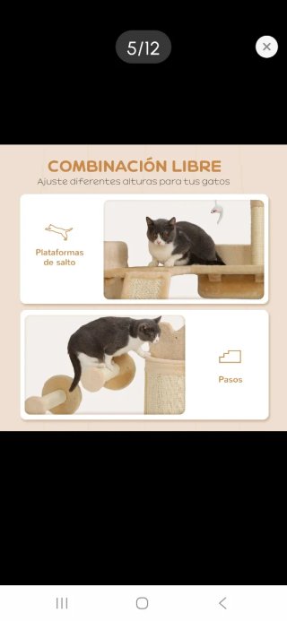 Rascador de pared para gatos