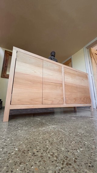 Mueble consola aparador alacena haya