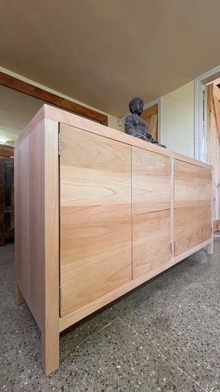 Mueble consola aparador alacena haya
