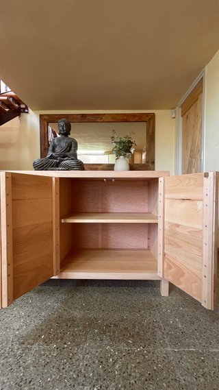 Mueble consola aparador alacena haya