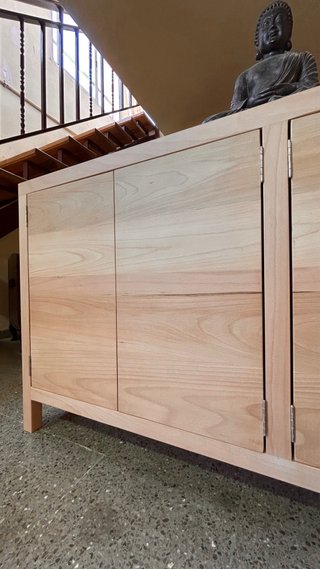 Mueble consola aparador alacena haya