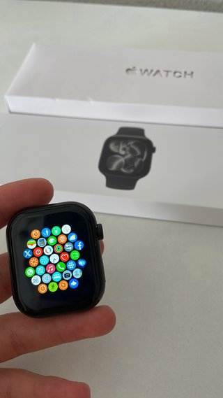 Apple Watch Negro Caja y Cargador