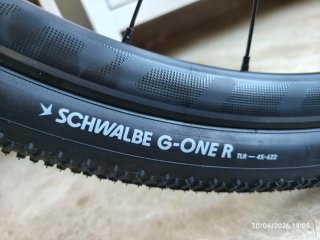 Lote 2 Cubiertas Schwalbe G-One R TLR 45mm