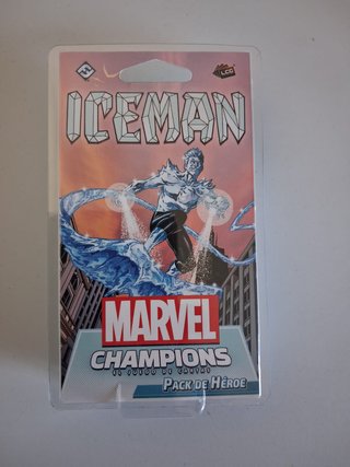 Marvel Champions LCG Iceman Pack Héroe