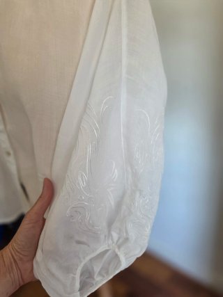 Camisa Sfera Oversize Blanca