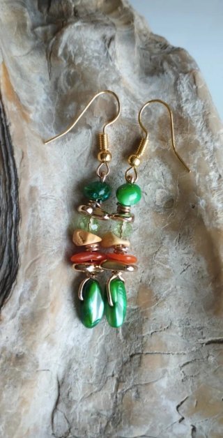 Pendientes Minerales Naturales