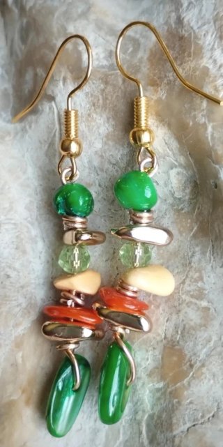Pendientes Minerales Naturales
