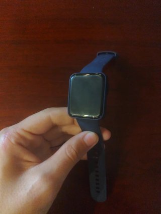Reloj Xiaomi Mi Watch Lite Azul + cargador (❌caja)