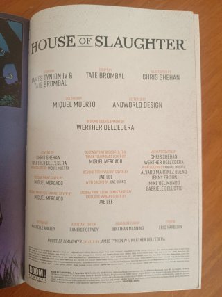 House of Slaughter #1 (2021)