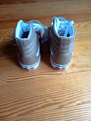 Vans sk8-Hi altas Talla 36.5 Kaki Nuevas etiqueta
