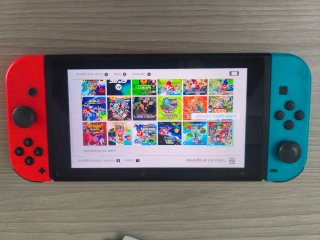 Nintendo Switch Roja y Azul"vendida"