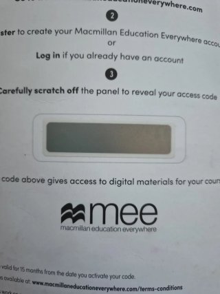 Libro de Ingles con codigo digital