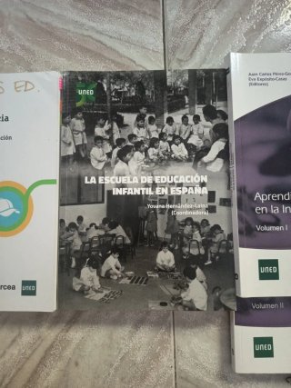 Libros educación infantil UNED