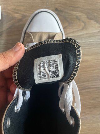 Zapatillas Converse Altas Beige