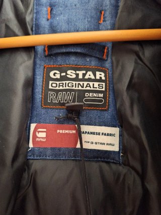 Chaqueta bomber acolchada G-Star Raw azul