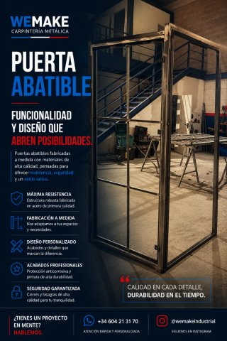 Puerta Abatible