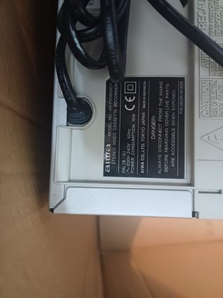 Reproductor VHS Aiwa 6 Cabezales