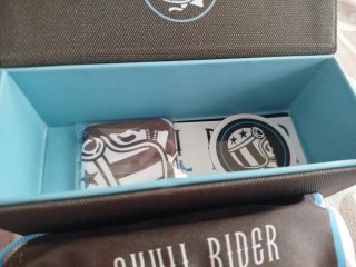 Gafas de sol Skull Rider unisex marrones