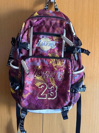 Mochila Lakers Lebron Edición Limitada