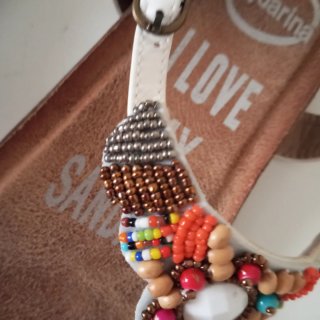Sandalias Mandarina Boho Multicolor
