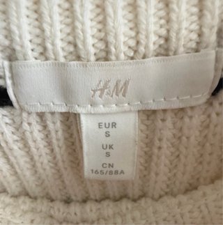 Jersey H&M Rayas Ancho Cuello Redondo Talla S
