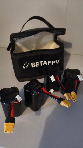 4 Baterías Li-ion 4s 21700